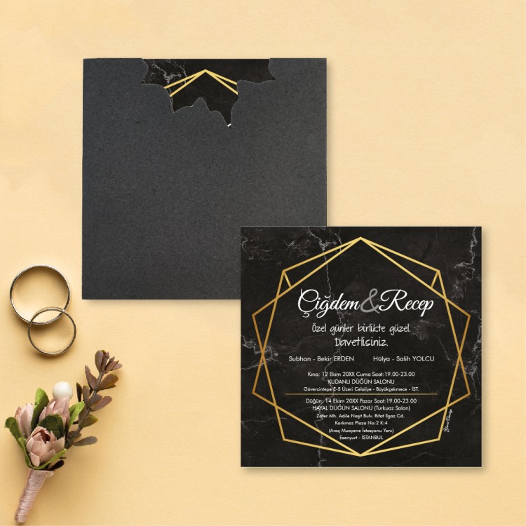 Beren Kare Davetiye 1814 - Detay Görseli 5